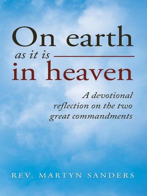 cover image of On earth as it is in heaven